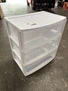 Sterilite 3-Drawer Plastic Organizer