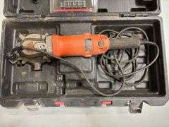Benner/Newman Cutting Edge Rebar Cutting Saw w/ Extra Blades & Case - Corded *Powers