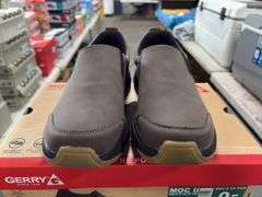 (3) Gerry MOC II Men’s Slip Ons (Black & Brown Size 9.5)