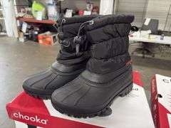 (2) Chooka Womens Waterproof Insulated Snow Boots (Black Size 6)