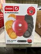 (5) Dash Multimaker Mini Waffle Makers w/ (7) Interchangeable Plates *NIB