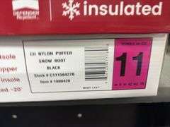 (2) Chooka Women’s Waterproof Insulated Snow Boots (Black Size 11)