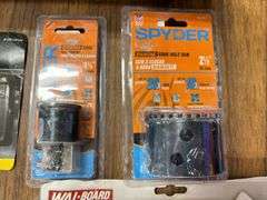 Box of Assorted Tools & Tool Accessories