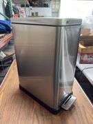Moxie 10gal Stainless Steel Step Trash Can
