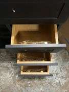 Style Selections 30-in Vanity with Top and Mirror - Black