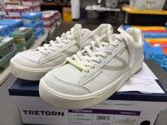 (3) Tretorn Women’s ‘Serve’ Sneakers (White/Gray Size 8/ 9)