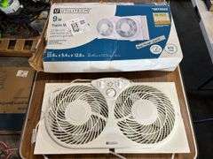 Utilitech 9" Twin Window Fan