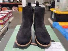 (2) Kensie Kayla B Heeled Chelsea Boots (1 Black Size 8 & 1 Brown Size 7)