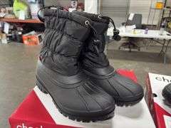 (4) Chooka Women’s Waterproof Insulated Snow Boots (Black Size 9)