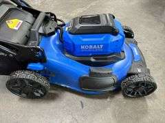 Kobalt 40v 20" Push Lawnmower Kit w/ Battery & Charger *Powers/Works