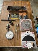 Box of Assorted Tools & Tool Accessories