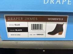 (2) Draper James Heeled Ankle Boots (Black Size 9/ 11)