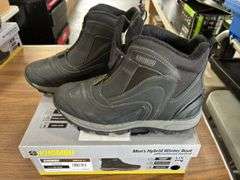 (3) Khombu Men’s Hybrid Winter Boots (Black Size 8/ 11/ 13)