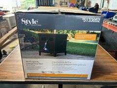 Style Selections 150ft Capacity Cabinet Hose Reel