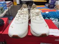 (2) Puma Women’s Sophia EVO Sneakers (Black Size 9 & Cream Size 9)