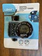 (2) Orbit Digital Faucet Timers & B-Hyve Bluetooth Hose Faucet Timer