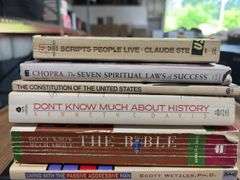 (10) Assorted Books