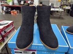 (2) Draper James Heeled Ankle Boots (Black Size 9/ 11)