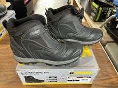 (3) Khombu Men’s Hybrid Winter Boots (Black Size 8/ 11/ 13)