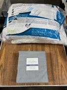 Charisma Queen Sheet Set & 2pk PureLux Memory Foam Adjustable Cooling Pillows