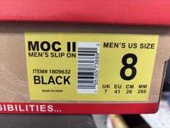 (2) Gerry MOC II Men’s Slip On (Black Size 8/ 11)