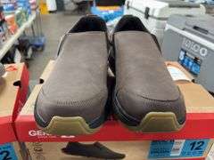 (2) Gerry Moc II Men’s Slip On (Brown Size 12 & Black Size 12)