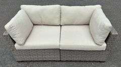 TK Classics Medium Brown 2-Piece Patio Couch Set *NIB