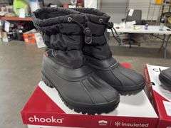 (2) Chooka Women’s Waterproof Insulated Snow Boots (Black Size 11)