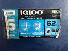 Igloo MaxCold Latitude 62qt Roller Cooler