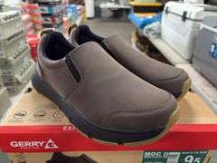 (3) Gerry MOC II Men’s Slip Ons (Black & Brown Size 9.5)