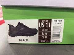 (1) Sketchers Relaxed Memory Foam Loafer (Brown Size 11) & (1) Arch Comfort (Black Size 11)