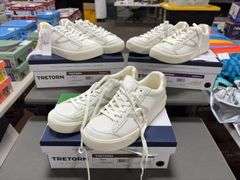 (3) Tretorn Women’s ‘Serve’ Sneakers (White/Gray Size 8/ 9)