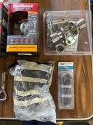 Kwikset Smart Code 260 Electronic Door Lock & (4) Assorted Door Lock Kits