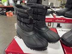 (4) Chooka Women’s Waterproof Insulated Snow Boots (Black Size 9)
