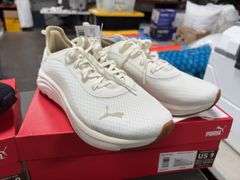 (2) Puma Women’s Sophia EVO Sneakers (Black Size 9 & Cream Size 9)