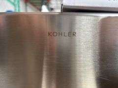 Kohler Decree Fab Stainless Steel Dual-Bin Sink