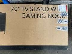 Insignia 70” TV Stand with Gaming Nook