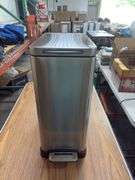 Moxie 10gal Stainless Steel Step Trash Can