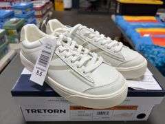 (2) Tretorn Women’s ‘Serve’ Memory Foam Sneakers (White Size 8.5)