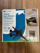Utilitech Indoor Full-Motion TV Mount & Wireless Doorbell Kit w/ Sensor
