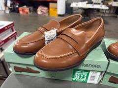 (2) Kensie Women’s Padded Gitty Loafers  (Brown Sizes 6 and 7.5)