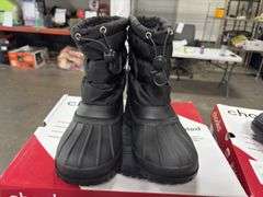 (2) Chooka Womens Waterproof Insulated Snow Boots (Black Size 6)