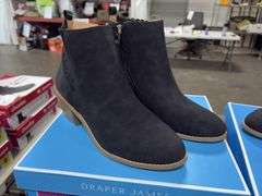 (2) Draper James Heeled Ankle Boots (Black Size 9/ 11)