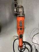 Benner/Newman Cutting Edge Rebar Cutting Saw w/ Extra Blades & Case - Corded *Powers