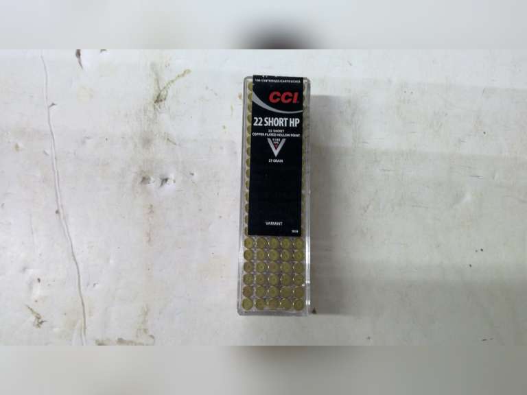 22 SHORT AMMO, 110 CARTRIDGES