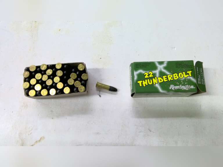 REMINGTON THUNDERBOLT 50 CARTRIDGES