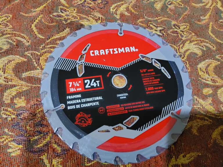 NEW CRAFTSMAN CIRCULAR SAW BLADE 1 Online Auctions LLC