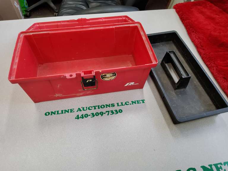 TOOL BOX WITH TRAY