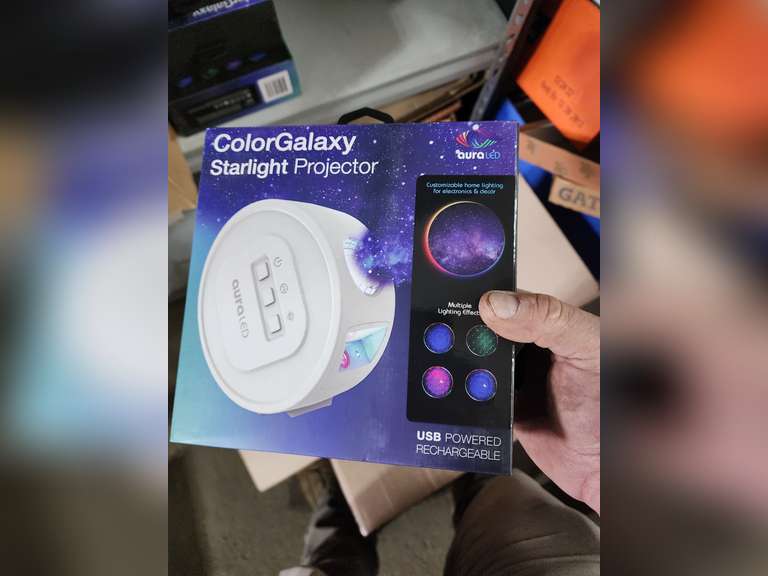 NEW STARLIGHT PROJECTOR, COLOR GALAXY