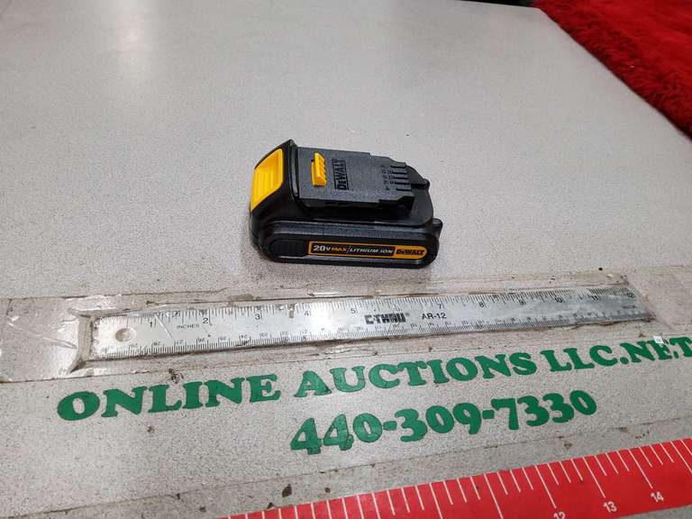 NEW TOOL BATTERIES, MILWAUKEE AND DEWALT!!!!!!! 1 Online Auctions LLC